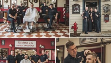 friendship fire company barbershop